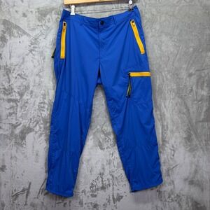 Outdoor Afro x REI Co-op Mens Trekking Hiking Pant Blue Cargo 42W x 30L Gorpcore